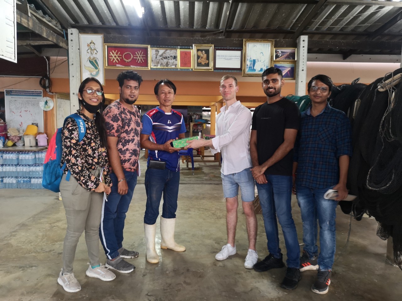 Aquaculture field work