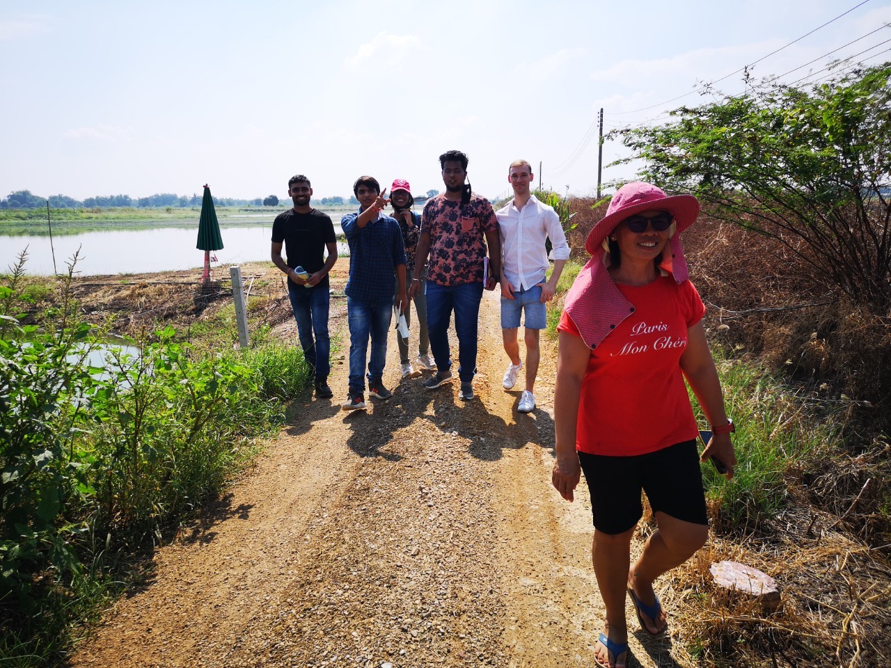 Aquaculture field work